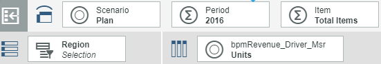 Use IBM Planning Analytics to easily display data as maps.