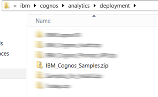 Installing samples in Cognos Analytics_4