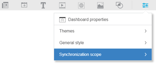 Synchronizing selectors in IBM Planning Analytics Workspace