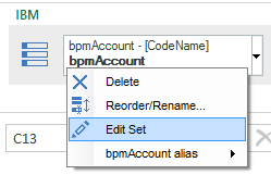 IBM Planning Analytics Tips & Tricks: Using the PAx Set Editor