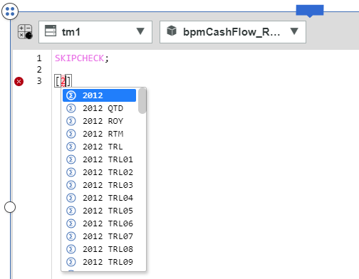 IBM Planning Analytics Tips & Tricks: Using the Planning Analytics Workspace Rule editor