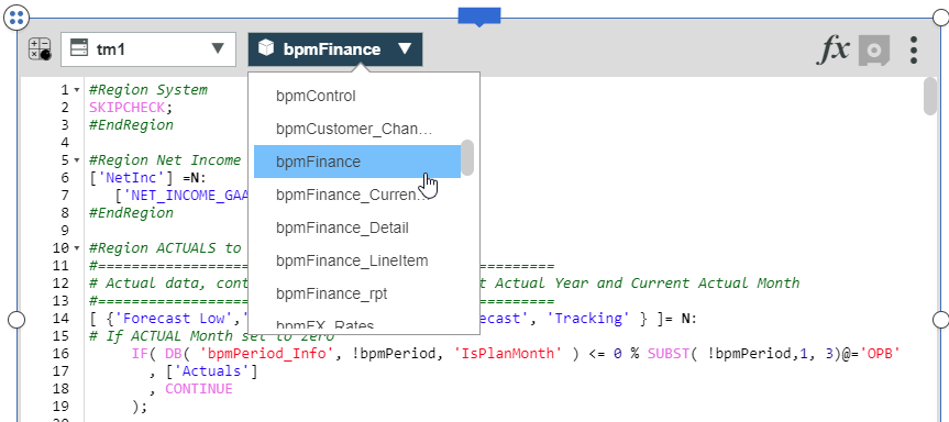 IBM Planning Analytics Tips & Tricks: Understanding the PAW rule editor