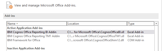 excel add ins not showing up