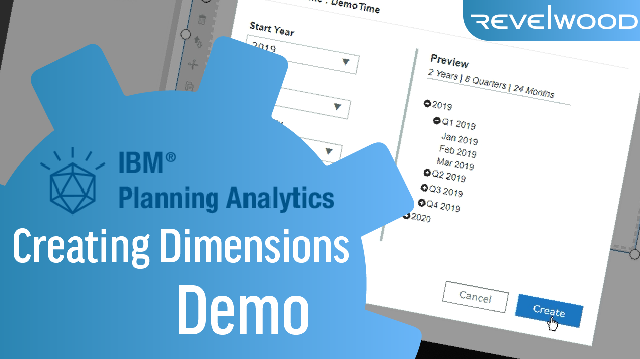 IBM Planning Analytics Demo Dimensions
