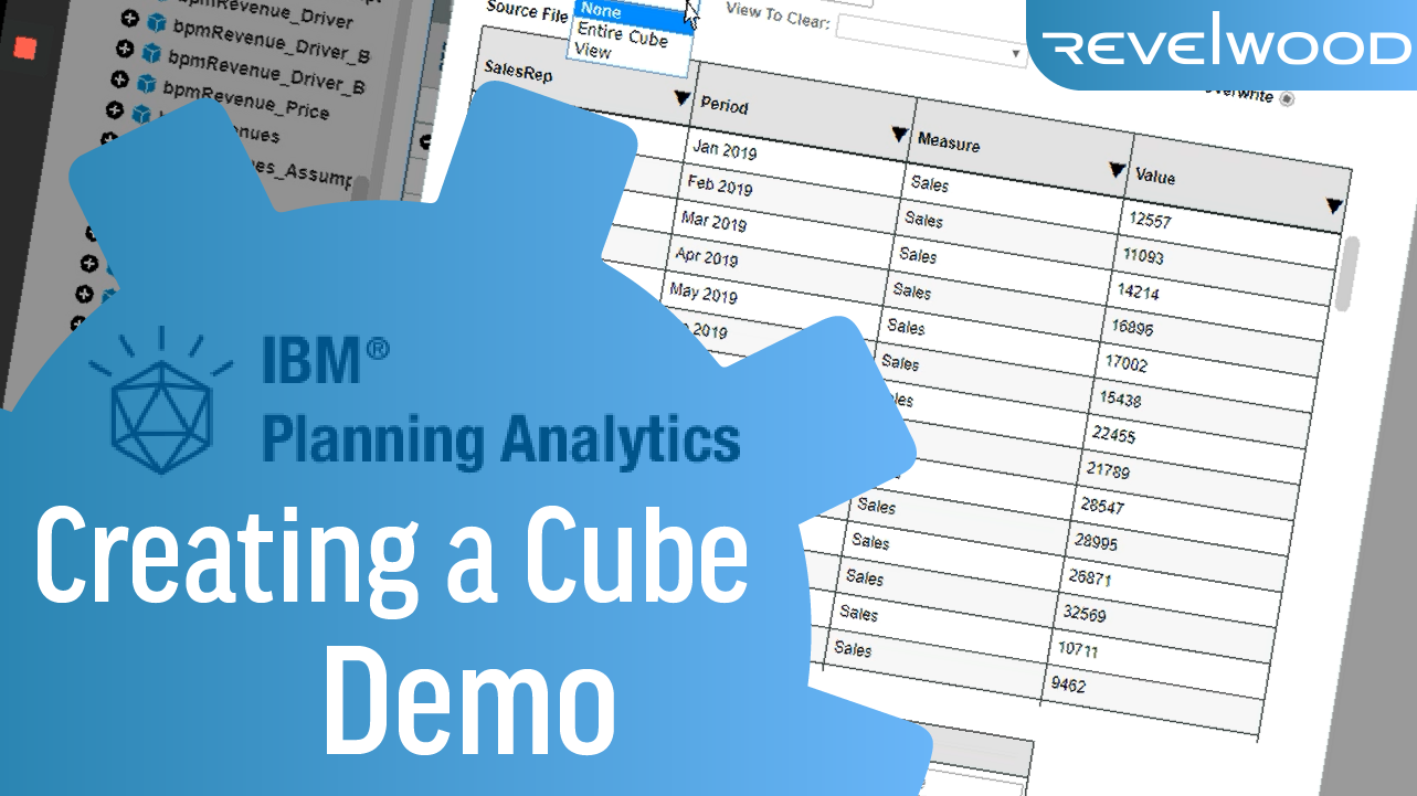 Creating a Cubs in IBM Planning Analytics