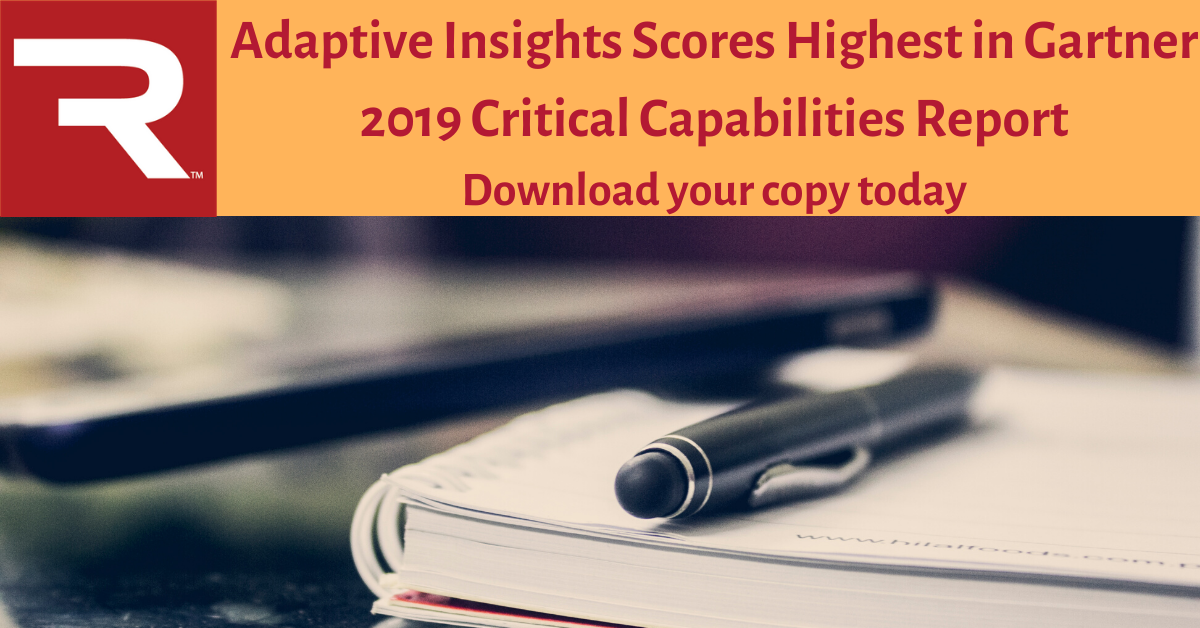 Adaptive Insights Scores Highest in Gartner 2019 Critical Capabilities