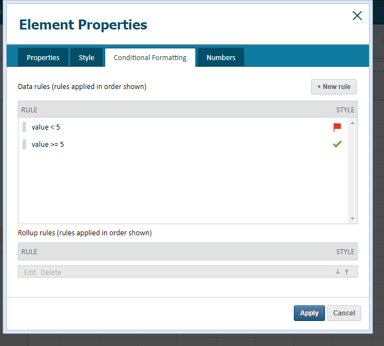 Tips for Adaptive Insights Matrix Display Options