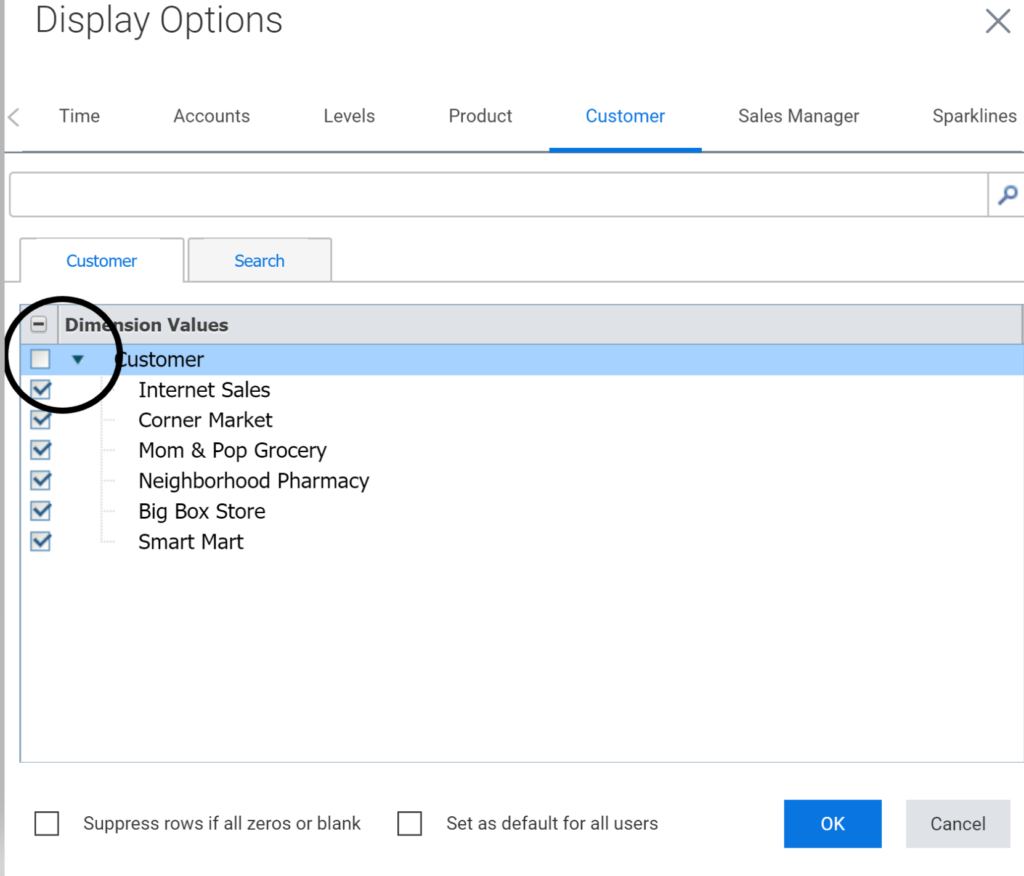 Adaptive Insights Tricks: Remove Repetitive Total Rows