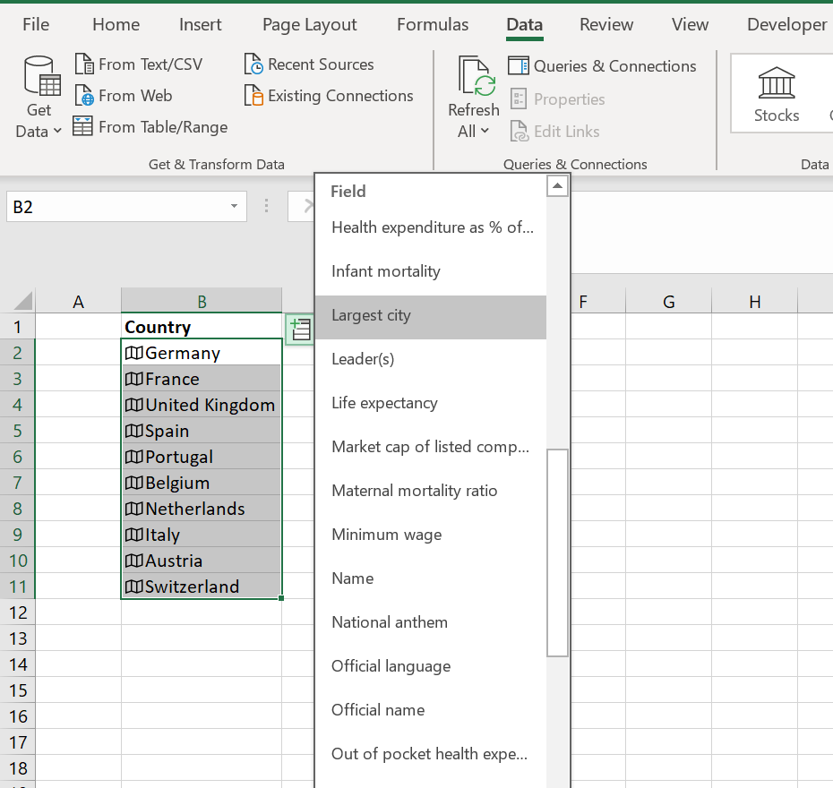 IBM Planning Analytics Tips: New Excel Feature - Map Charts