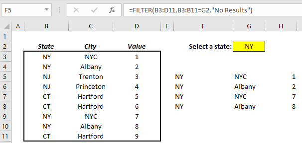 Learn about Excel's FILTER Function