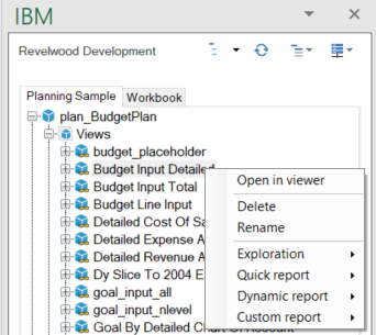 IBM Planning Analytics Tips & Tricks: Convert Existing View to Reports