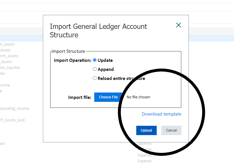 Using templates in Adaptive Insights