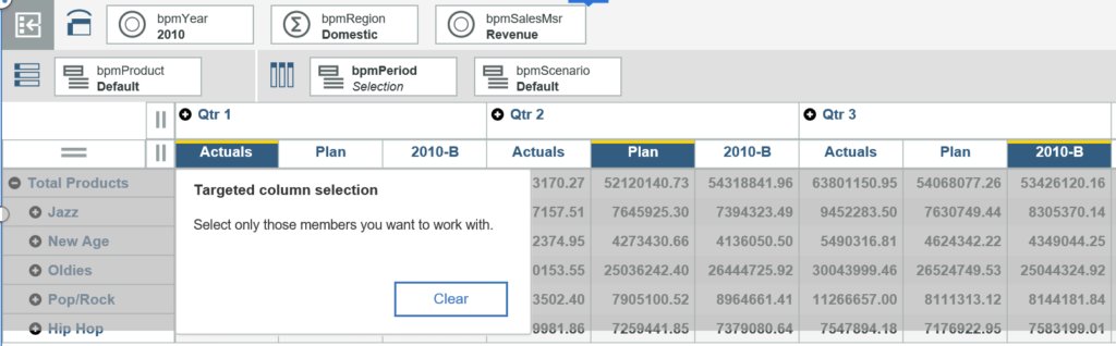 IBM Planning Analytics Tips & Tricks: Asymmetric axis in PAW