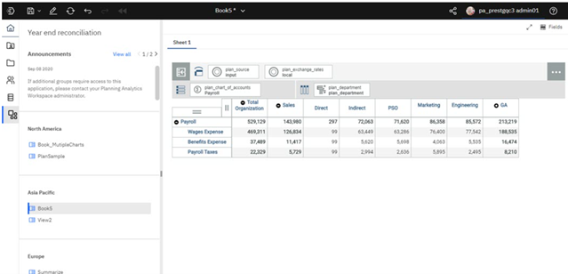 IBM releases Planning Analytics Workspace v2.0.57