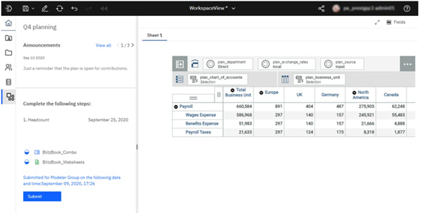 Learn about IBM Planning Analytics Workspace (PAW) v2.0.57