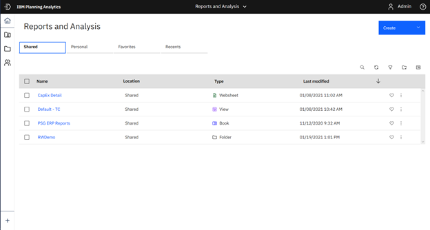 Learn How To Access Books in IBM Planning Analytics