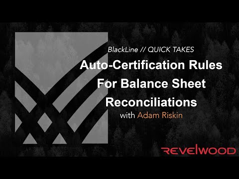 BlackLine - Finance Reconciliation