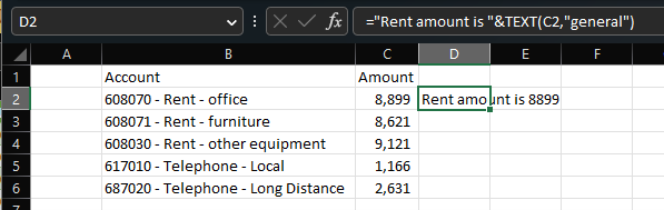 IBM Planning Analytics Tips & Tricks: Excel Text